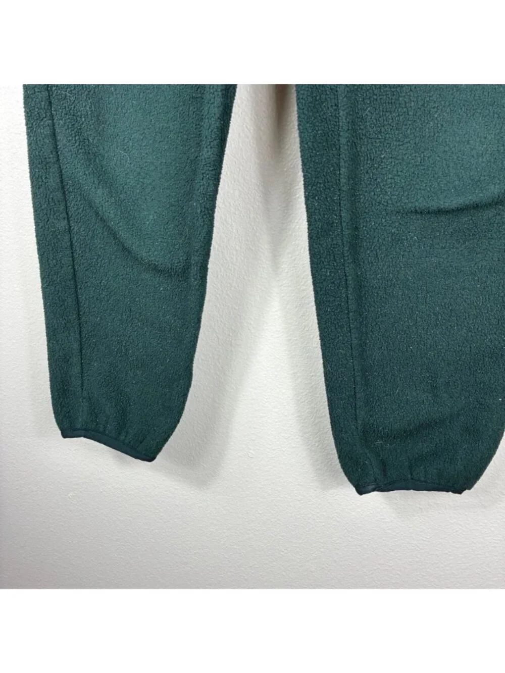 VTG 1993 Patagonia Synchilla Fleece Pants Green PCR Recycled USA Unisex Small